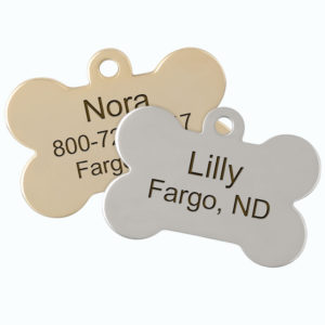 Bone Dog Tags