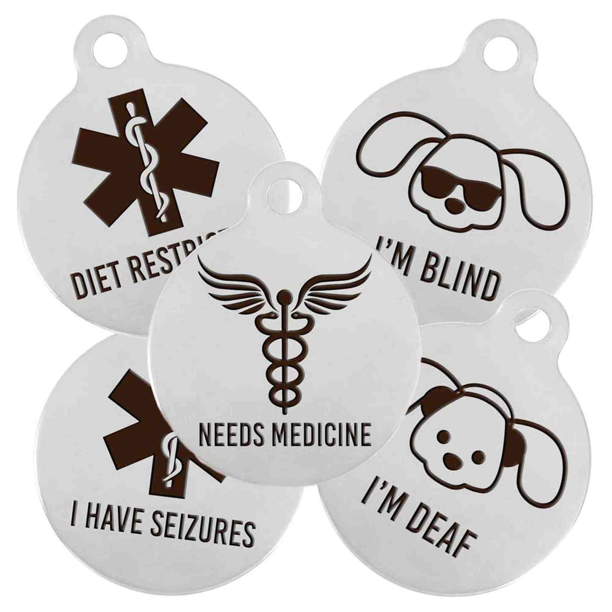 Medical Alert Dog Tags